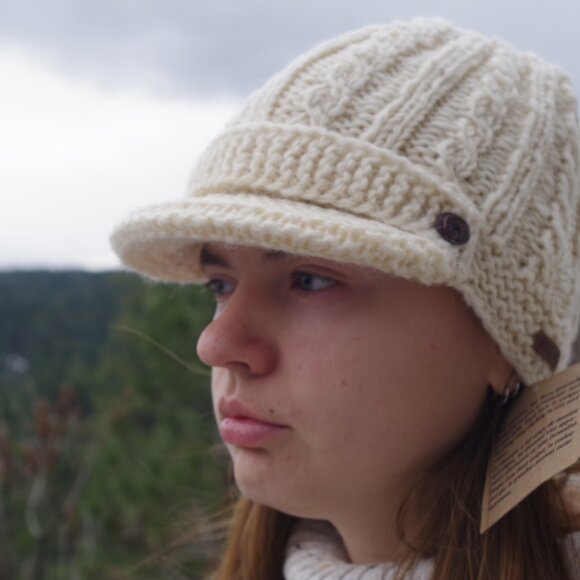 Alma Accessories - New Handmade Real Wool Alma Ladies Brete Hat